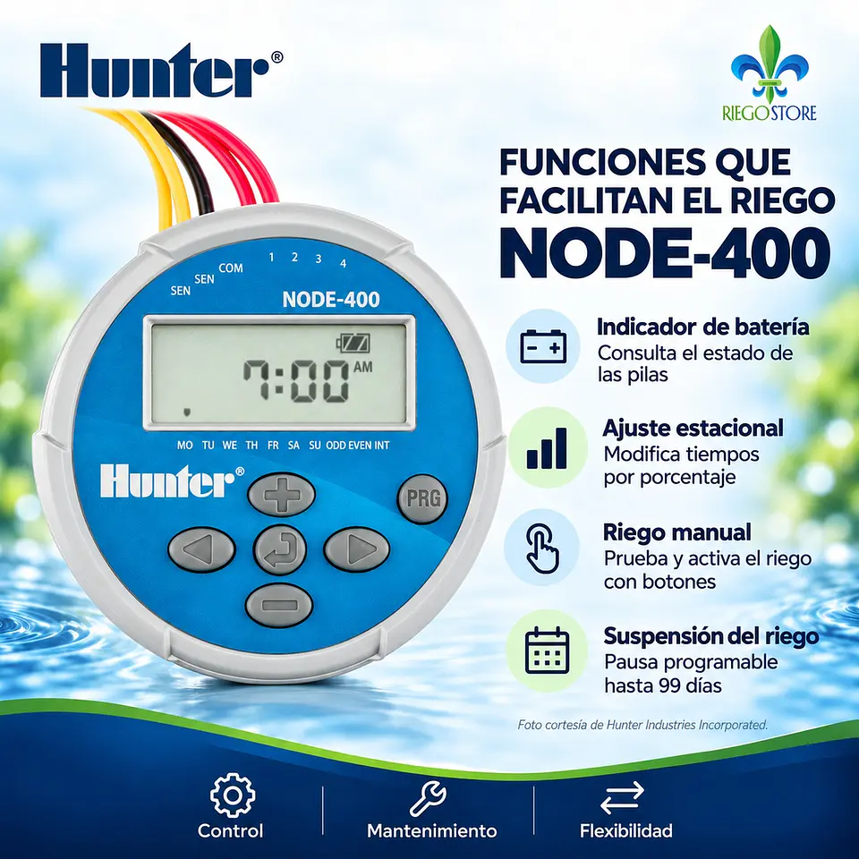 Programador Hunter NODE-400 4 Est. 6