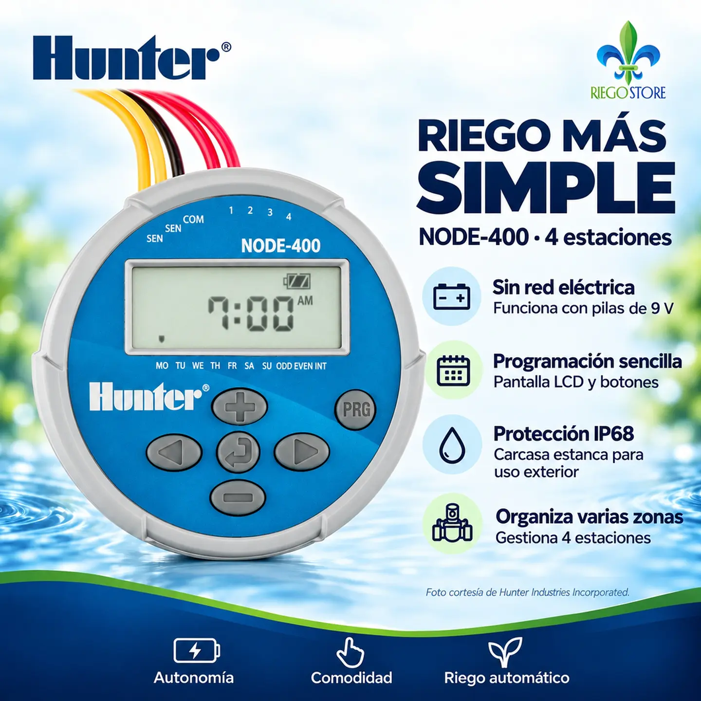 Programador Hunter NODE-400 4 Est. 3