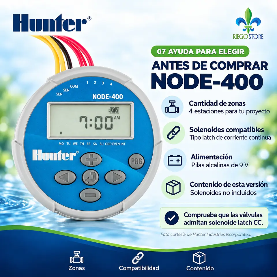 Programador Hunter NODE-400 4 Est. 8