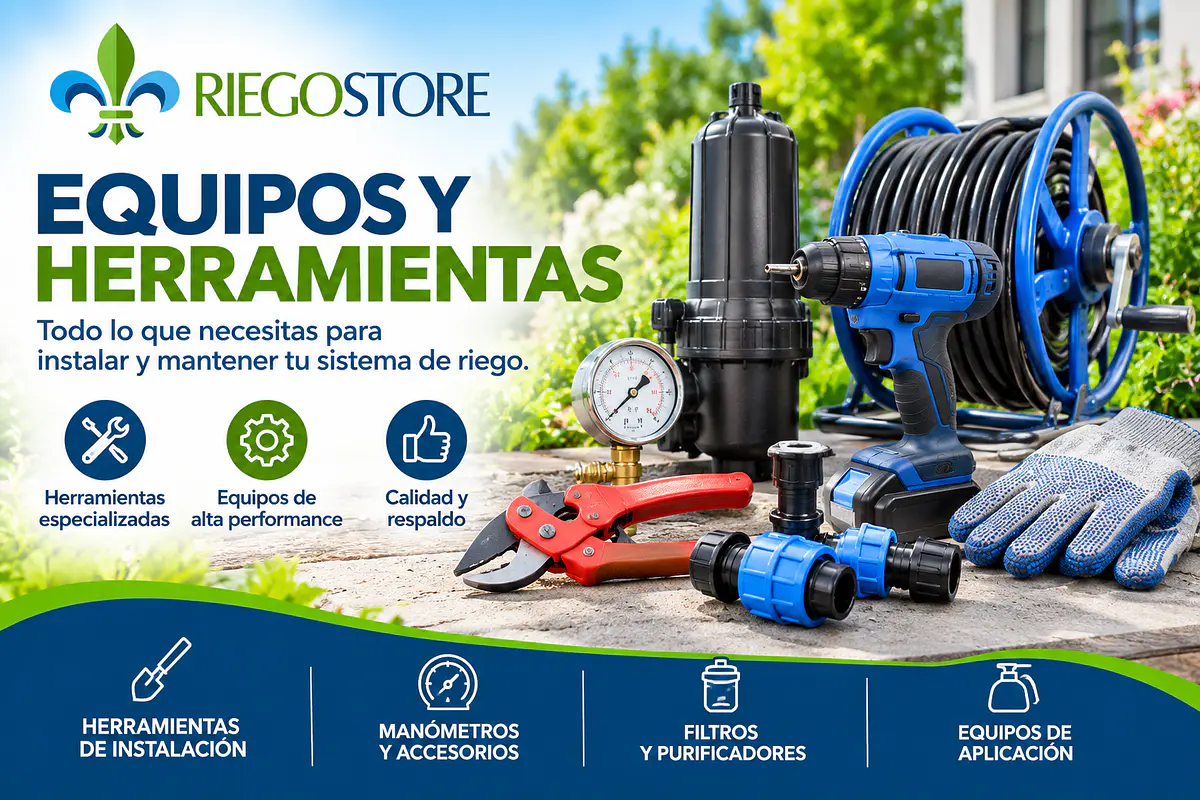 RiegoStore Tienda Online Chile - Articulos de Riego, Piscina, Bombas, fitting y Herramientas
