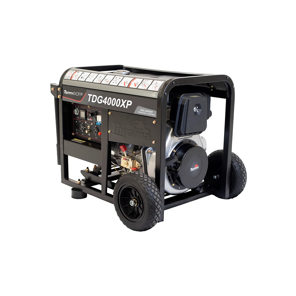 GENERADOR DIESEL 3,0 KW MONOFASICO TOYAMA TDG4000E-XP (PE) 1