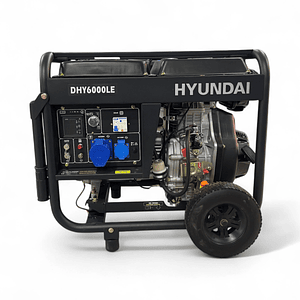 GENERADOR DIÉSEL 5 KVA MONOFÁSICO HYUNDAI 78DHY6000LE 