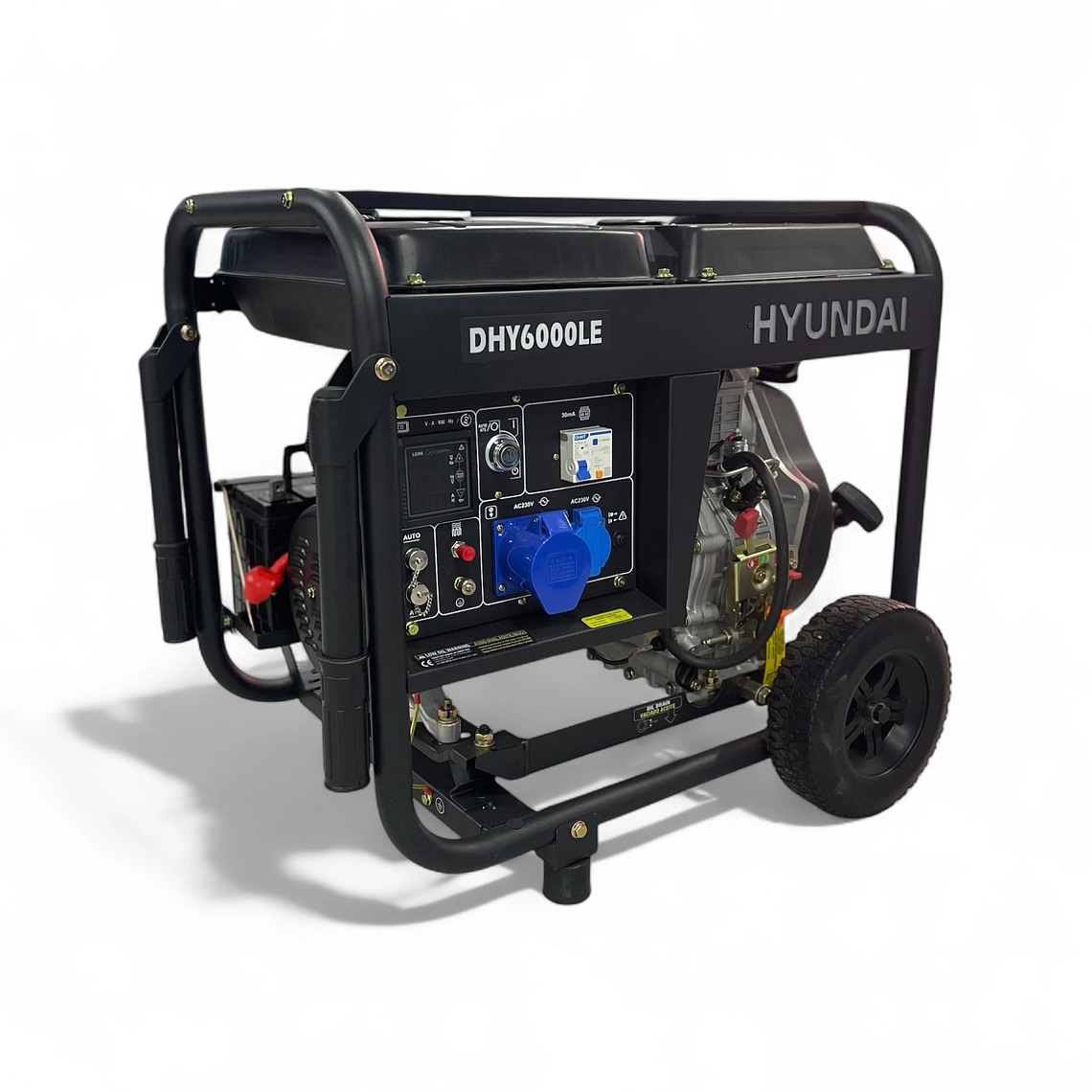 GENERADOR DIÉSEL 5 KVA MONOFÁSICO HYUNDAI 78DHY6000LE  1