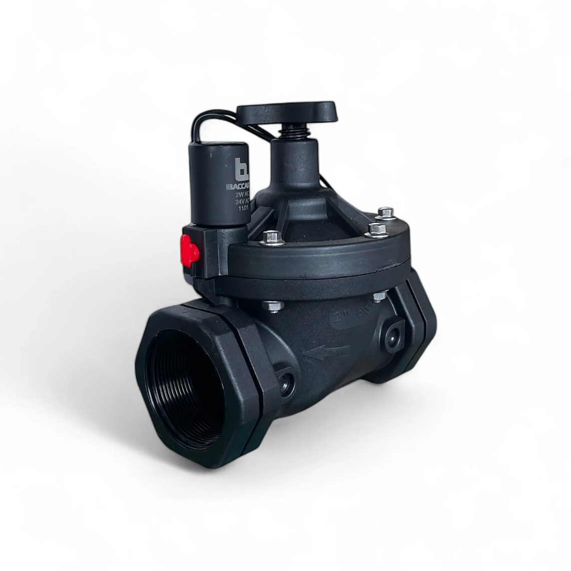 VÁLVULA SOLENOIDE 2 VÍAS CON CONTROL DE FLUJO BACCARA  2