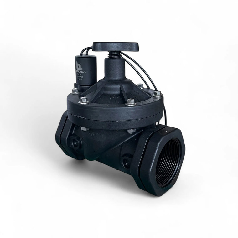 VÁLVULA SOLENOIDE 2 VÍAS CON CONTROL DE FLUJO BACCARA  3