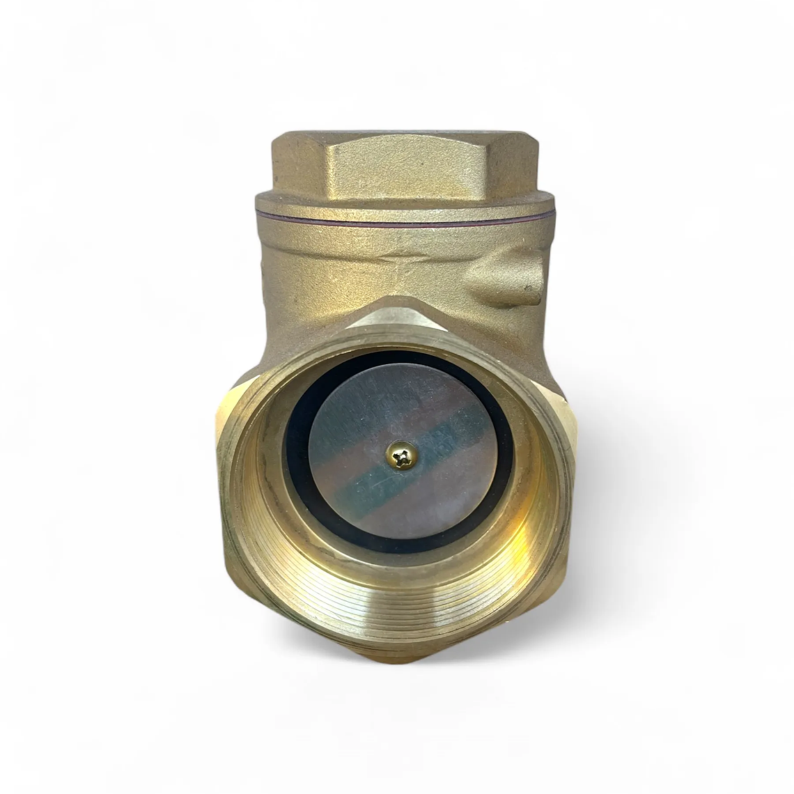 VALVULA DE RETENCIÓN HORIZONTAL CHAPALETA BRONCE 3