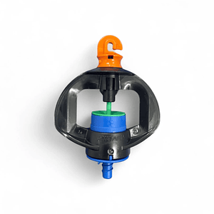MICROASPERSOR NETAFIM GYRONET UD 40 L/H ROTOR VERDE BOQUILLA AZUL INVERTIDO