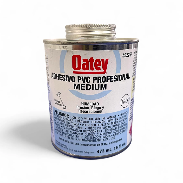 ADHESIVO OATEY 473CC CELESTE HUMEDAD 1