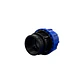 CONECTOR DE COMPRESIÓN HDPE HILO INTERIOR - Miniatura 2