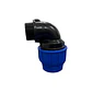 CODO 90° DE COMPRESIÓN HDPE HILO EXTERIOR - Miniatura 2