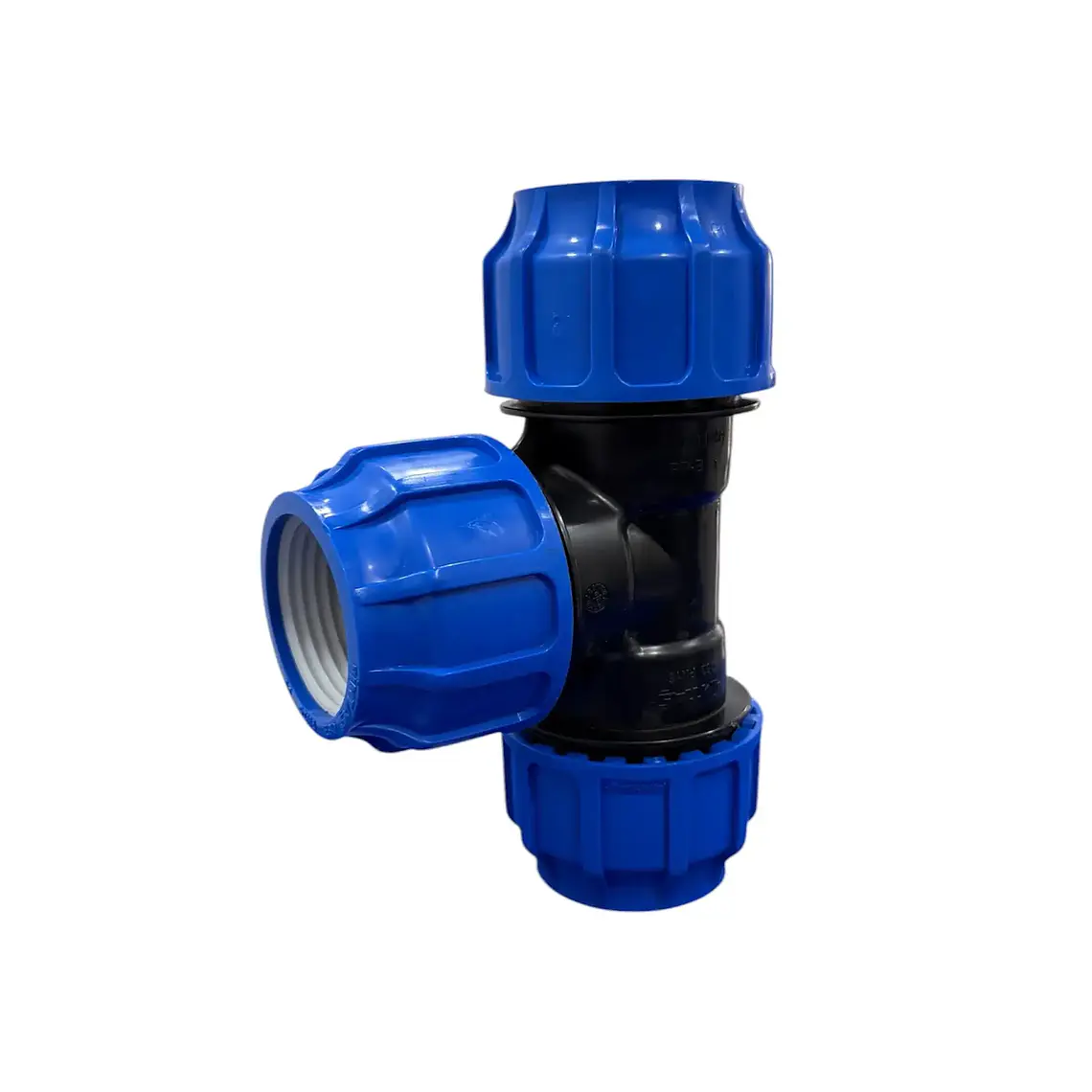 TEE REDUCCIÓN DE COMPRESIÓN PARRA TUBERÍA HDPE 1