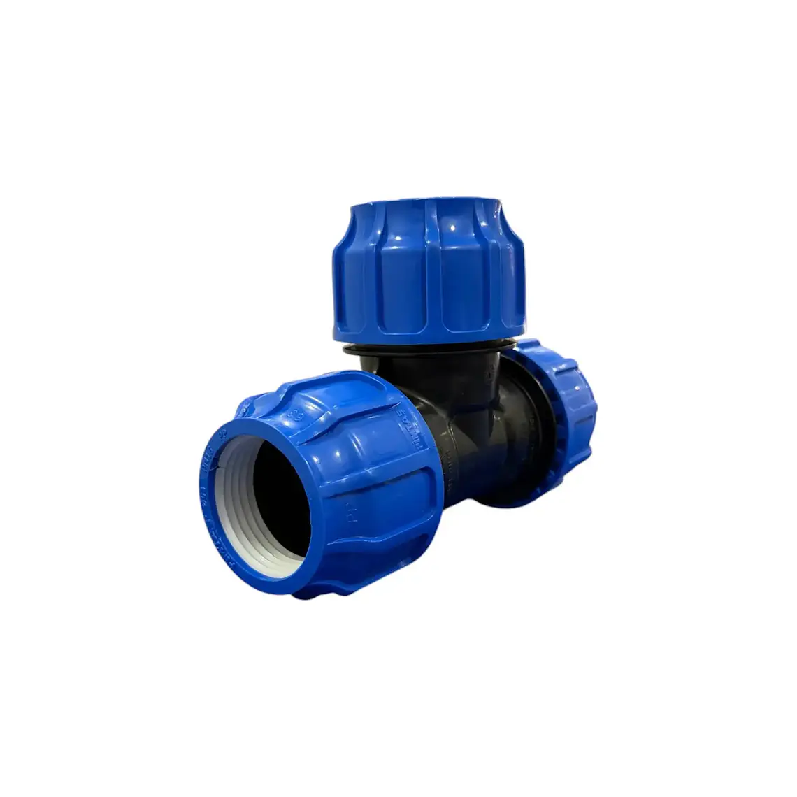 TEE REDUCCIÓN DE COMPRESIÓN PARRA TUBERÍA HDPE 2