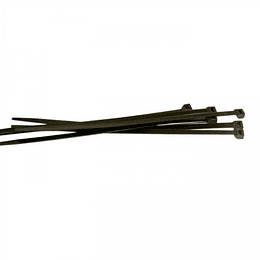 Amarra cable negra 43 cm unit