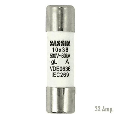 Fusible 10X38 25A
