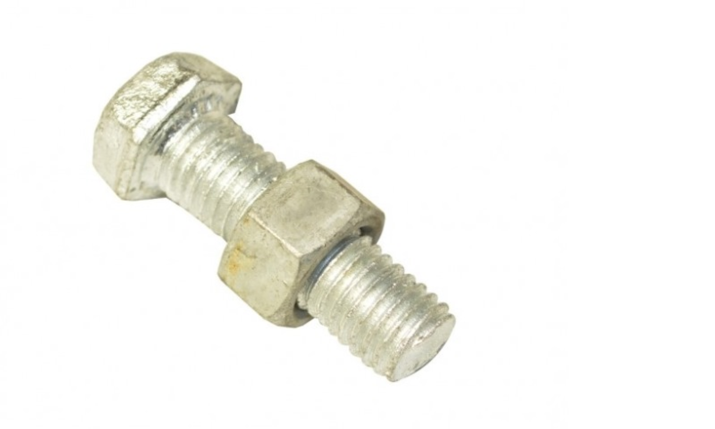 Perno Galv 5/8X2X2 H C/T 1