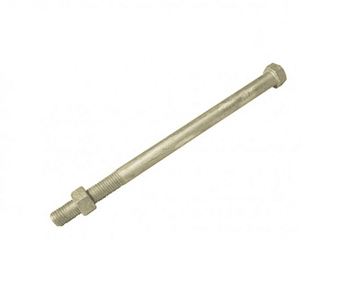 Perno Galv 1/2X10X3 H C/T