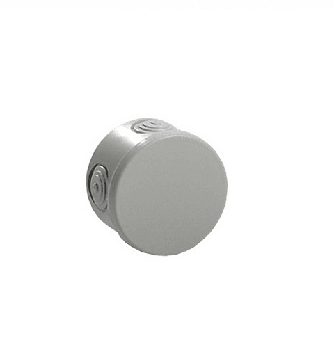 Caja derivación Redonda 80x40 4 Salidas