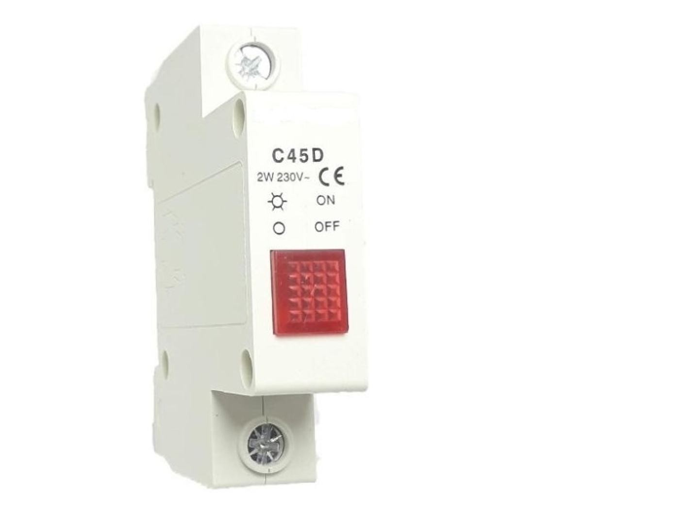 Luz Piloto Rojo  Riel Din 1