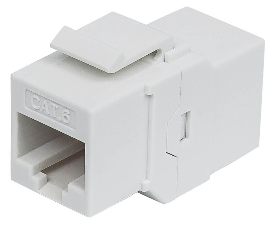 Modulo Rj 45 Cat 6E Blanco 1