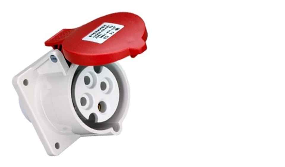 Enchufe Industrial Hembra Emb 4x32A 380V 1
