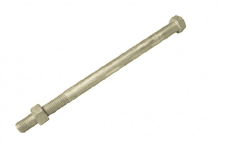 Perno Galv 5/8X10X3 H C/T