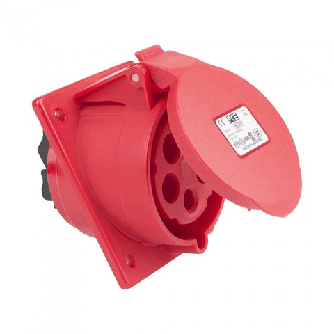 Enchufe Industrial Hembra Emb 4x16A 380V