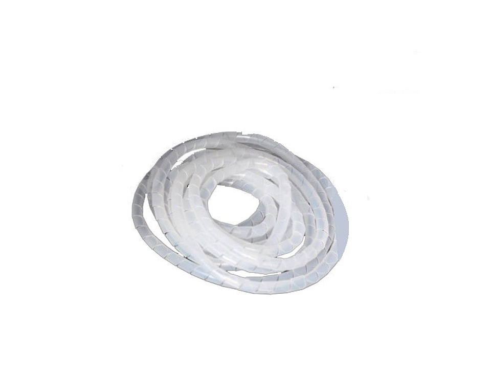 Espiral Plastico 7.5Mm 10M Blanco 1