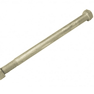 Perno Galv 5/8X15X3 H C/T