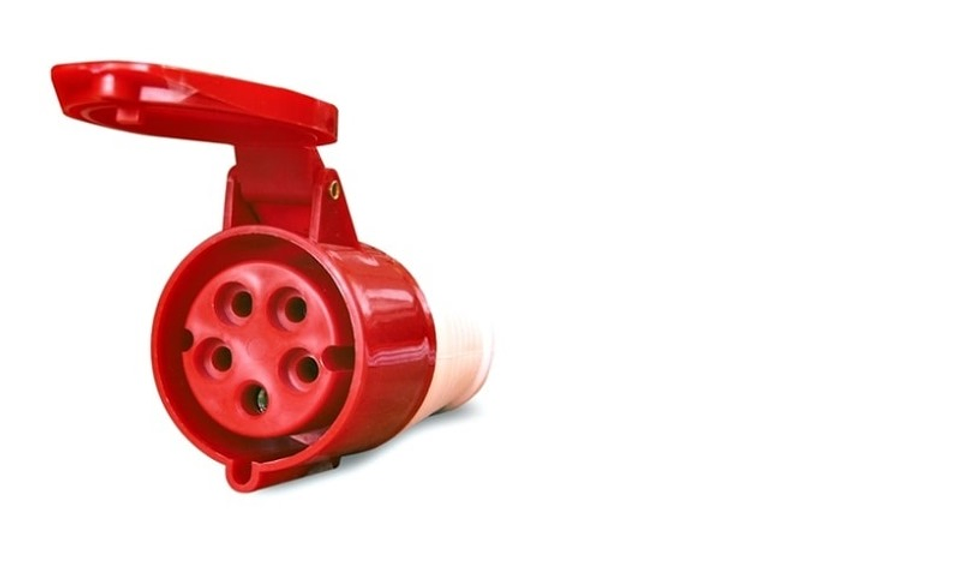 Enchufe Industrial Hembra Vol 5x16A 380V 1