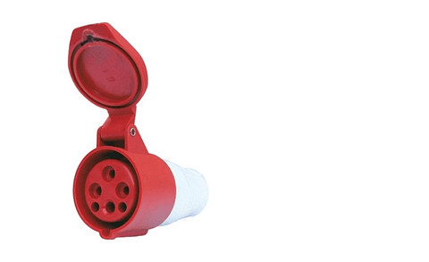 Enchufe Industrial Hembra Vol 4x32A 380V