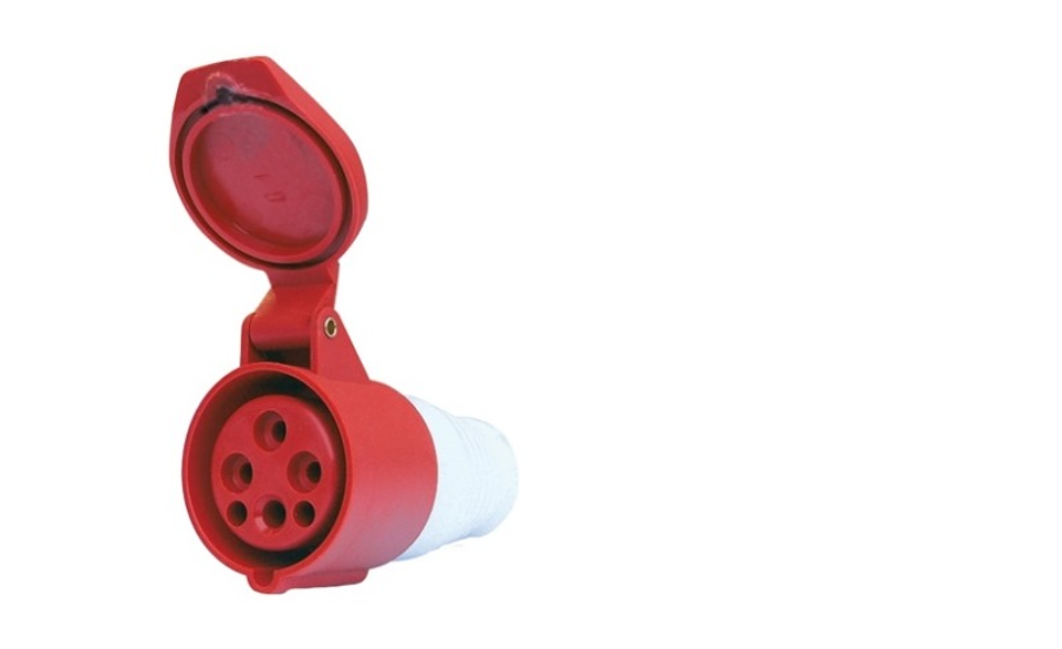 Enchufe Industrial Hembra Vol 4x32A 380V 1