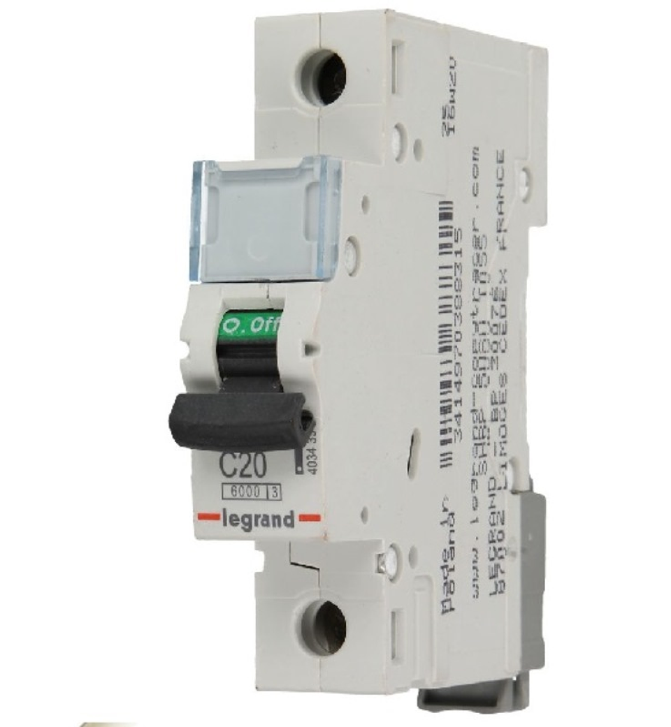 Interruptor Automatico 1X20A C 6Ka Legrand 1
