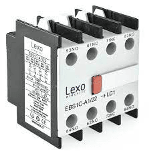 Contacto Auxiliar Contactor 2No+2Nc Lexo