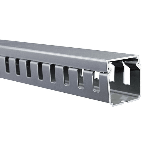 Canaleta Ranurada  25X25 2M