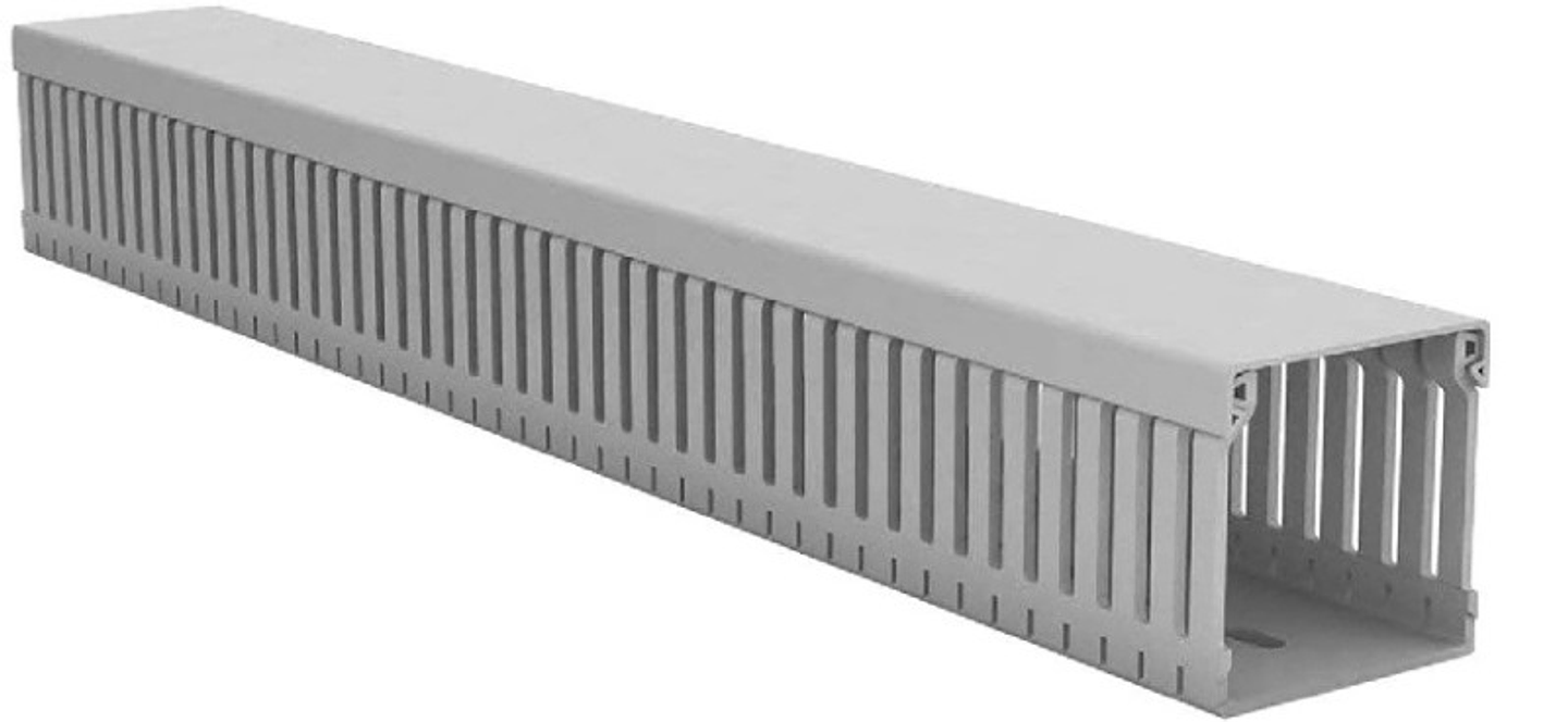 Canaleta Ranurada  40X40 2M 1