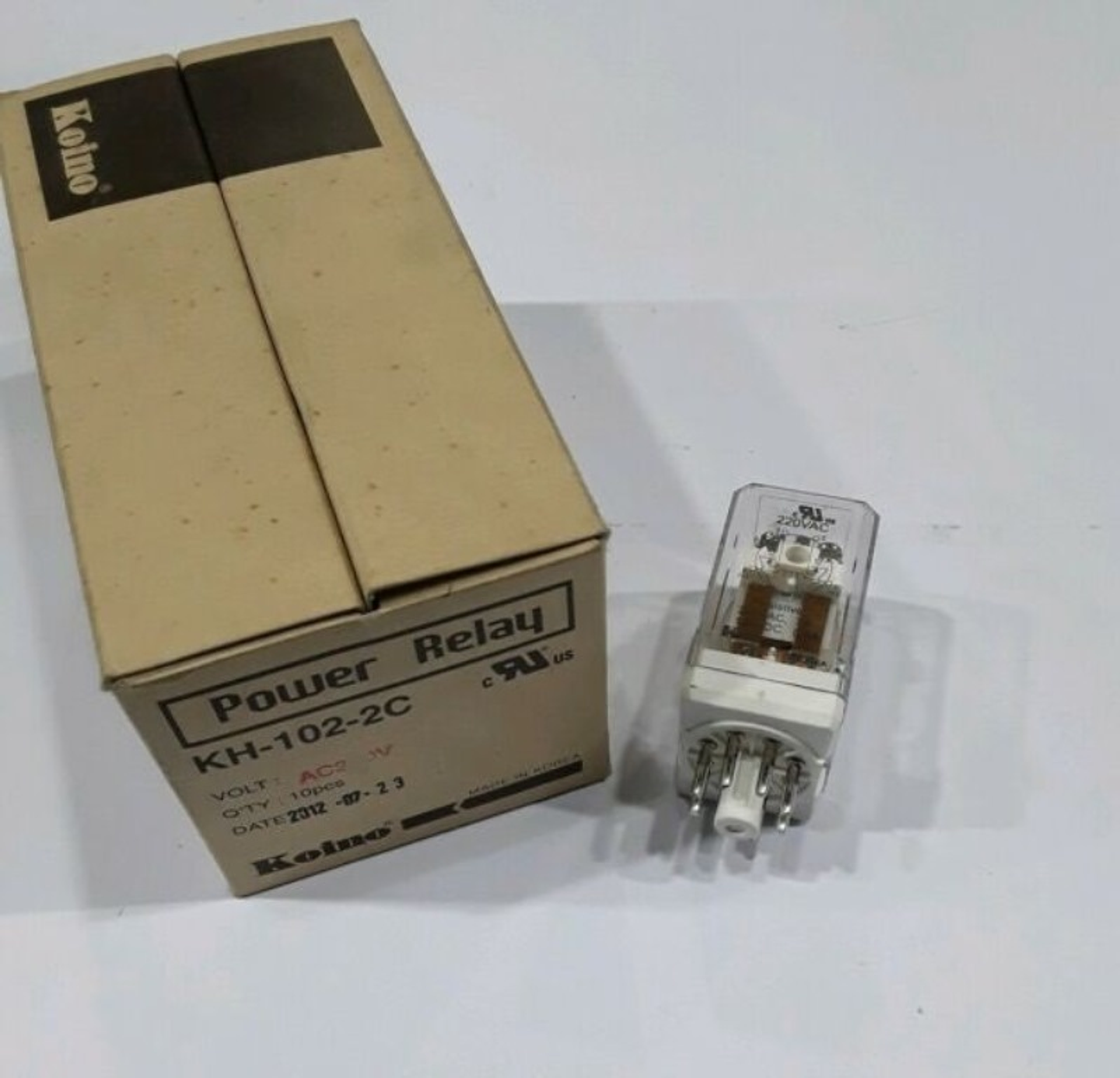 Rele Mini 8P Bob12Vdc Kh1022C Koino 1