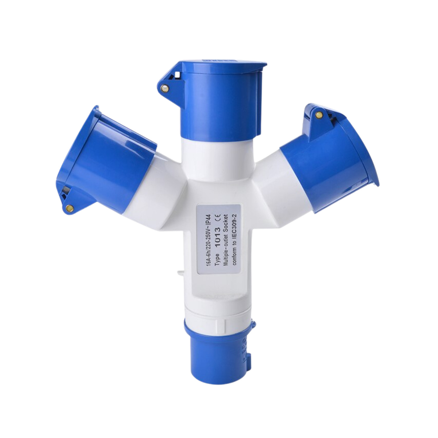 Enchufe Industrial Multiple  Entrada 3X16A 220v 2