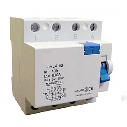 Interruptor diferencial 4x40 amp globaltronic