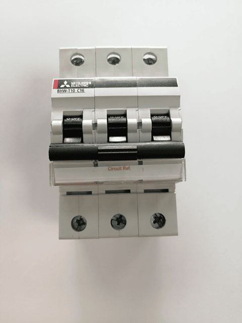 Interruptor Automatico 3X16A C 10K Mitsubishi