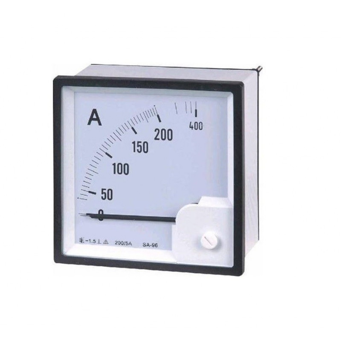 Amperimetro Indirecto 0-200/5A 72X72 1
