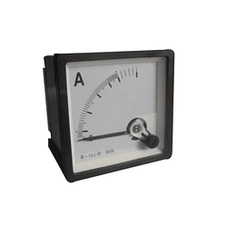 Amperimetro indirecto 96x96 0-500  / 1000 a  /5a