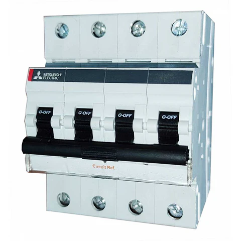 Interruptor Automatico 4X32 C Din 10K Mitsubishi