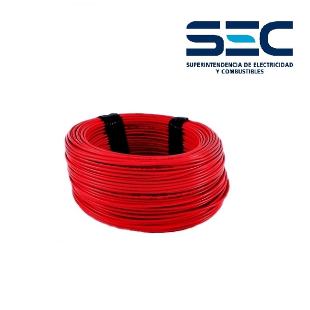 rollo 100mt cable eva 2.5mm rojo l/h | Rielec Limitada