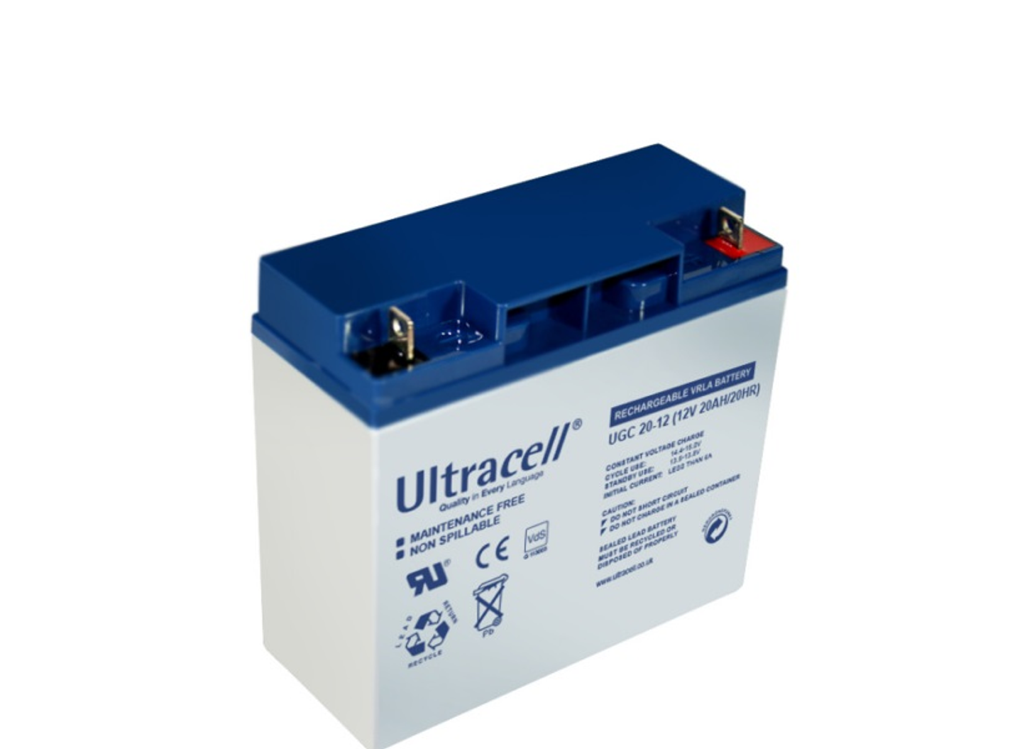 Bateria Recargable Ultracell 12V 20Ah 1