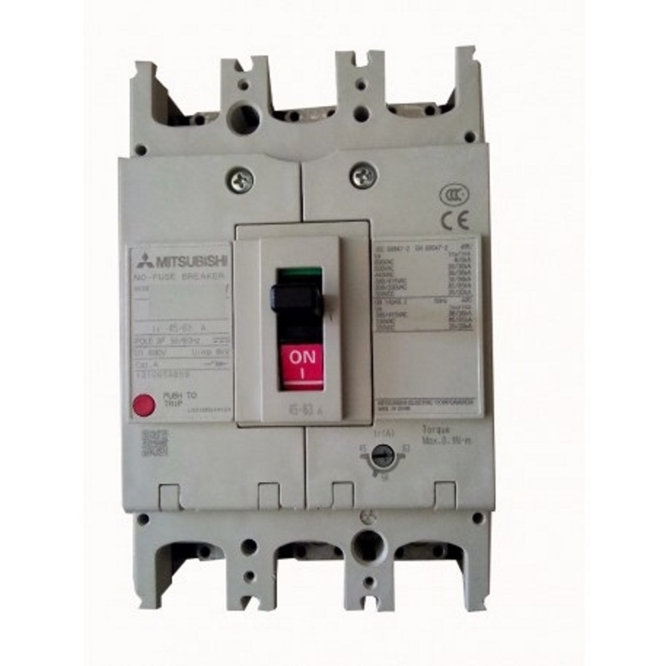 Interruptor Automatico 32A Nf63Hw Caja Moldeada Mitsubishi 1