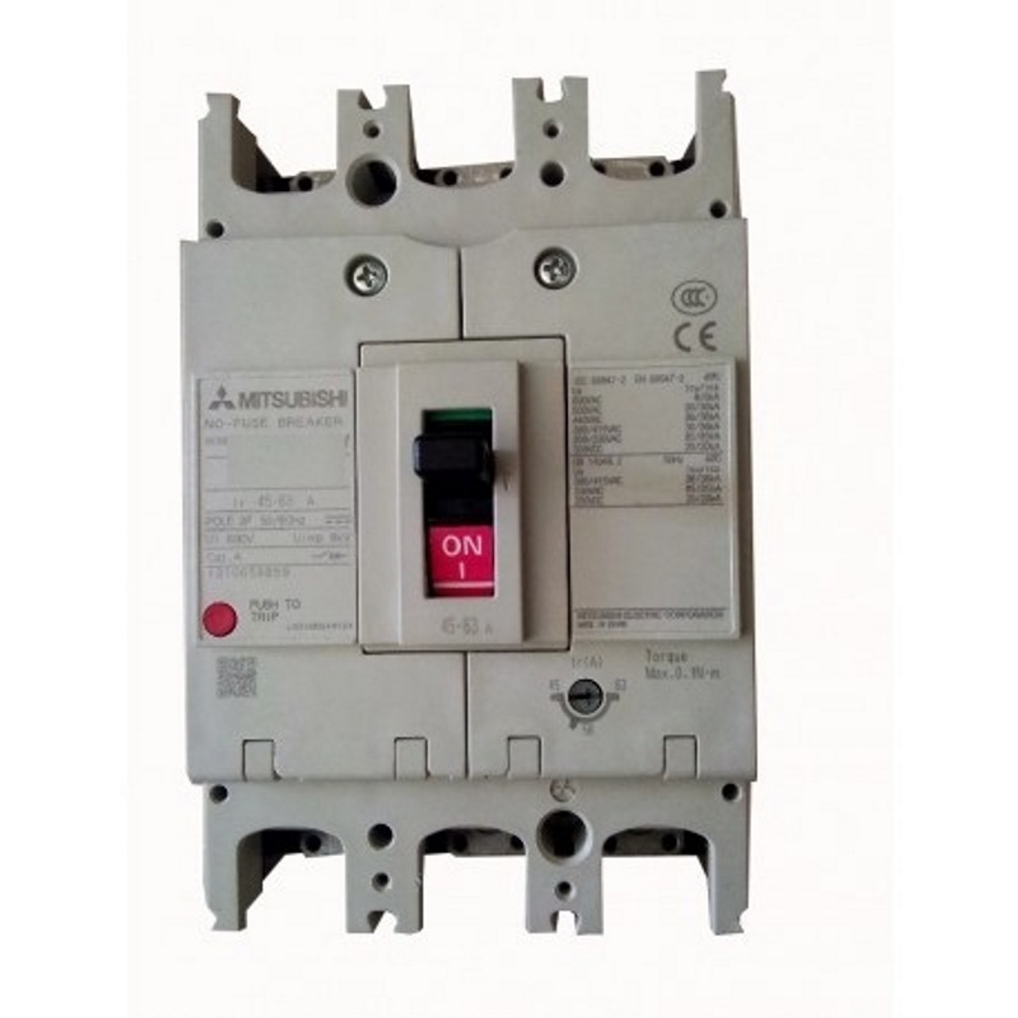Interruptor Automatico 150A Nf250Cv Caja Moldeada Mitsubishi 1