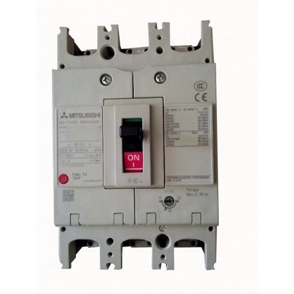 Interruptor Automatico 150A Nf250Cv Caja Moldeada Mitsubishi 1