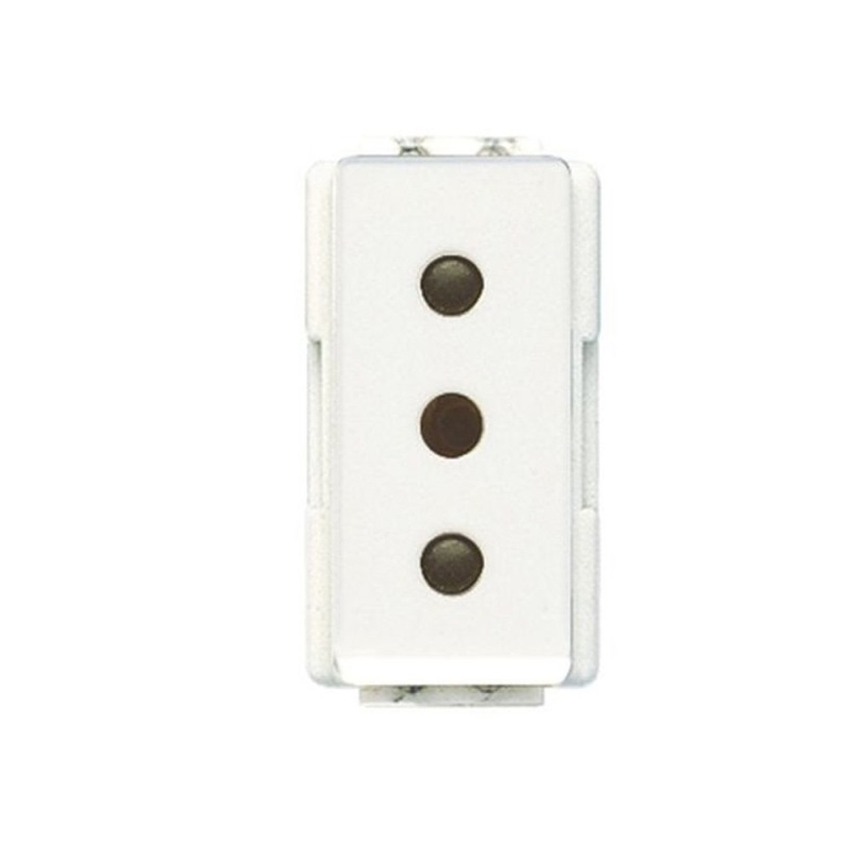 Toma Corriente 1105Ma 10A Marfil 1