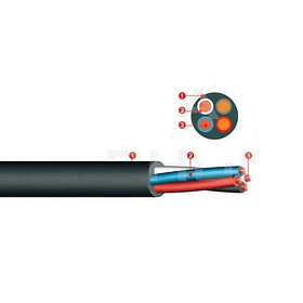 Multiconductor 4X12 Awg Flex