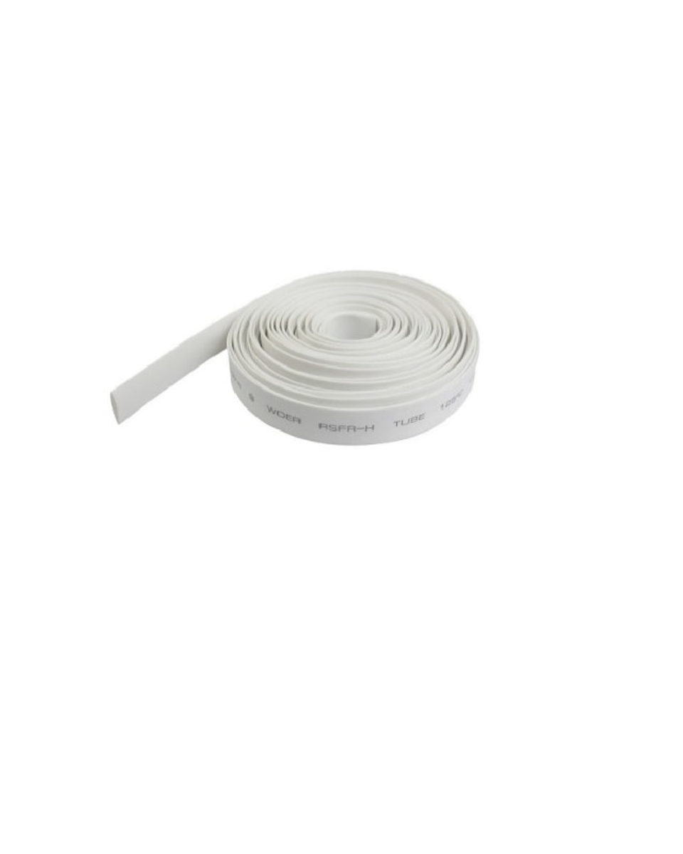 Manga Termocontraible 220/D10mm Blanca 1Kv x Mt 1